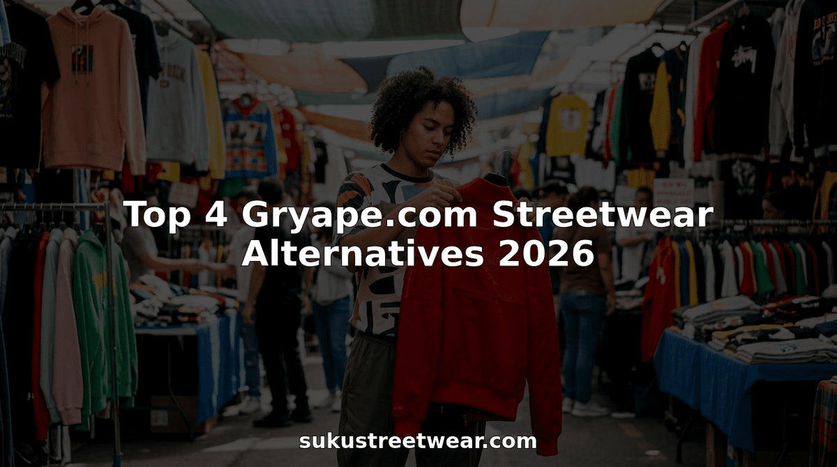 Top 4 Gryape.com Streetwear Alternatives 2026 - Suku