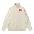 Quarter-Zip Drop Shoulder Sweatshirt