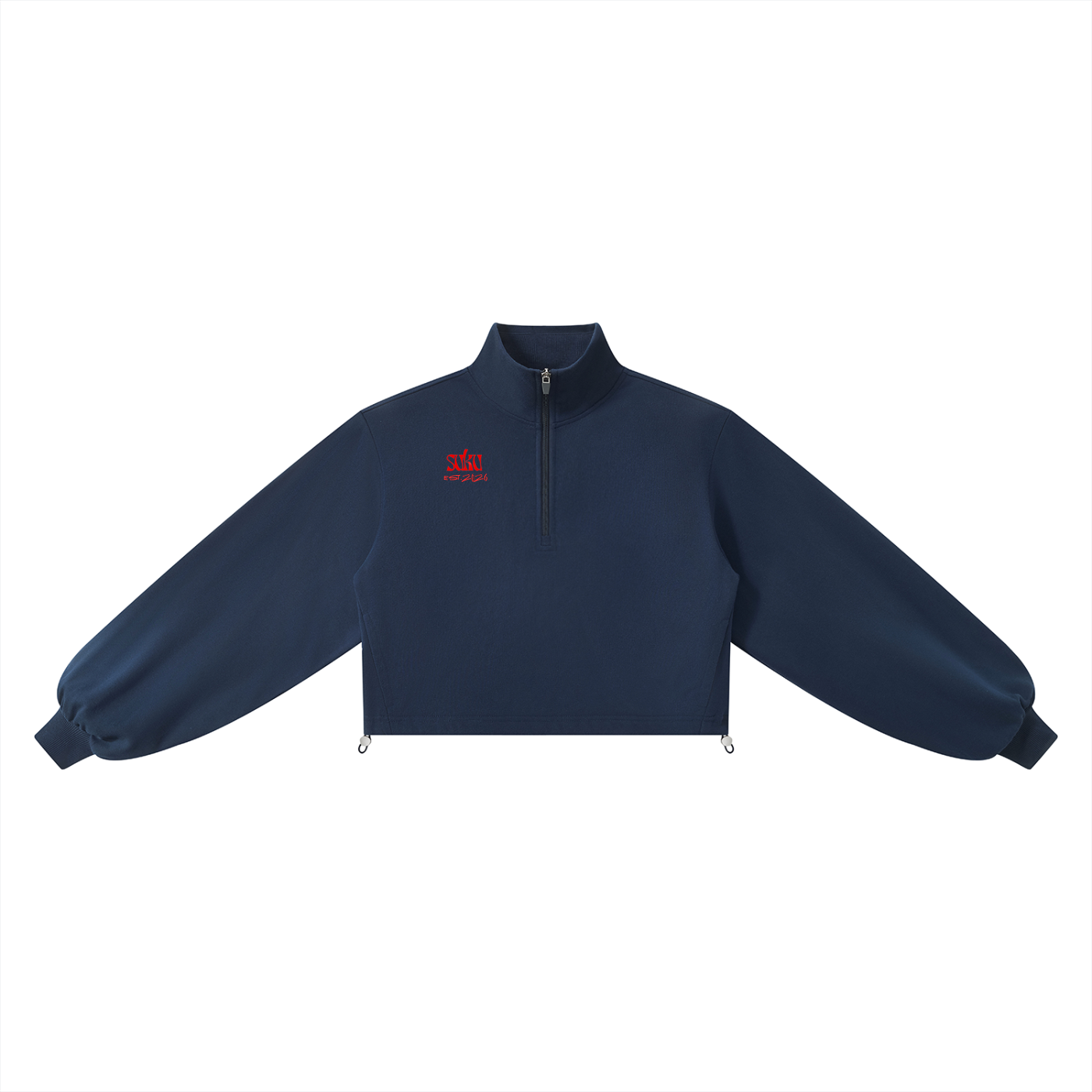 Women’s Mock-Neck Quarter-Zip Sweatshirt