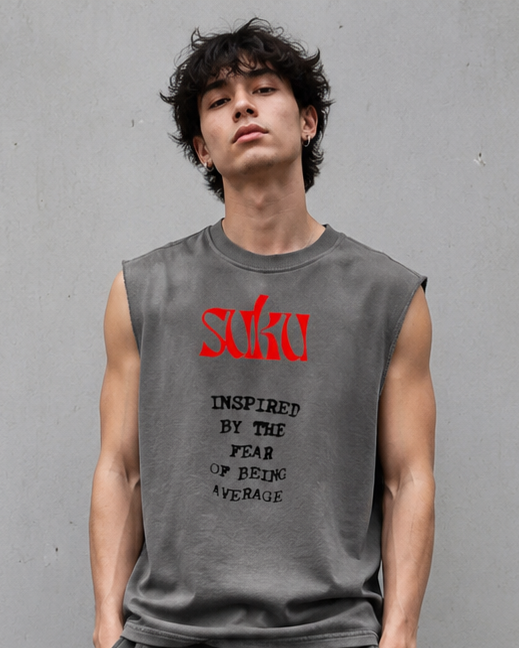 SUKU Inspired by the Fear of Being Average Tank Top