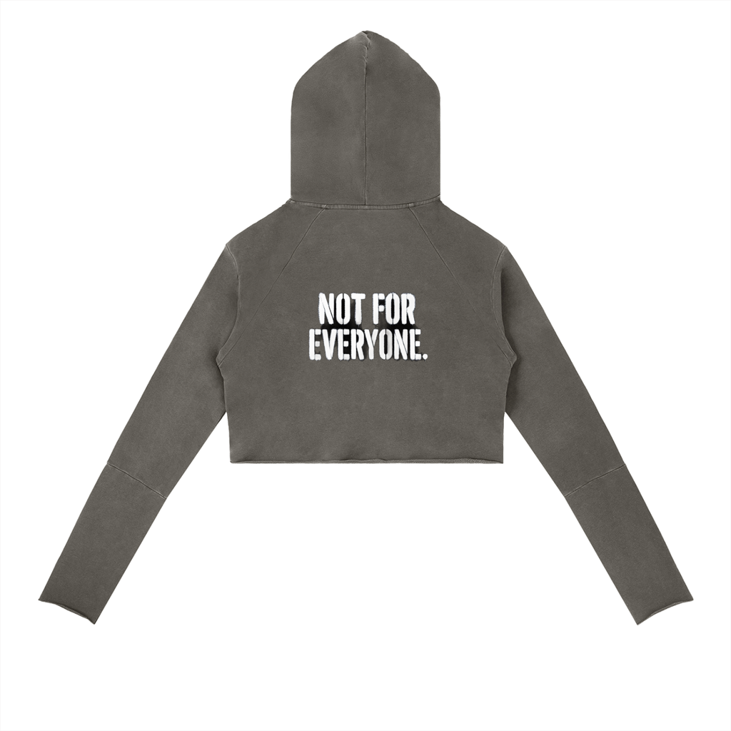 Suku Women’s NOT GOT FOR EVERYONE Vintage Washed Raw Edge Hoodie