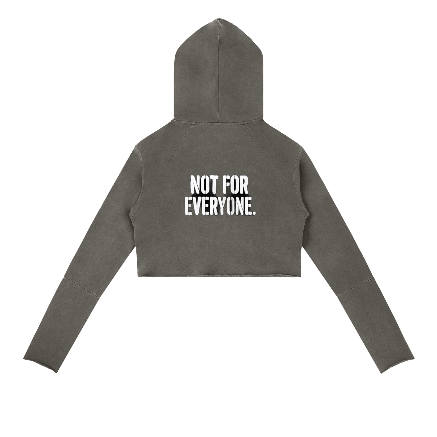 Suku Women’s NOT GOT FOR EVERYONE Vintage Washed Raw Edge Hoodie