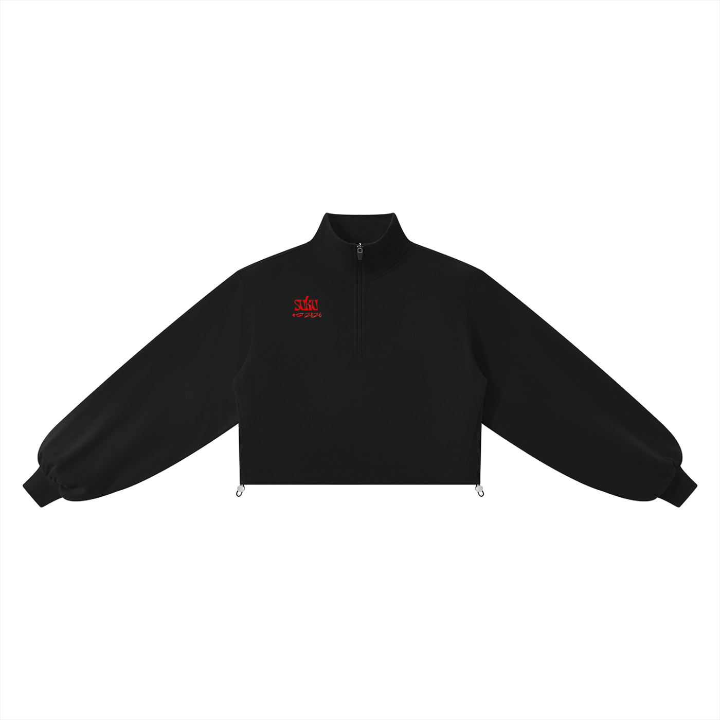 Women’s Mock-Neck Quarter-Zip Sweatshirt