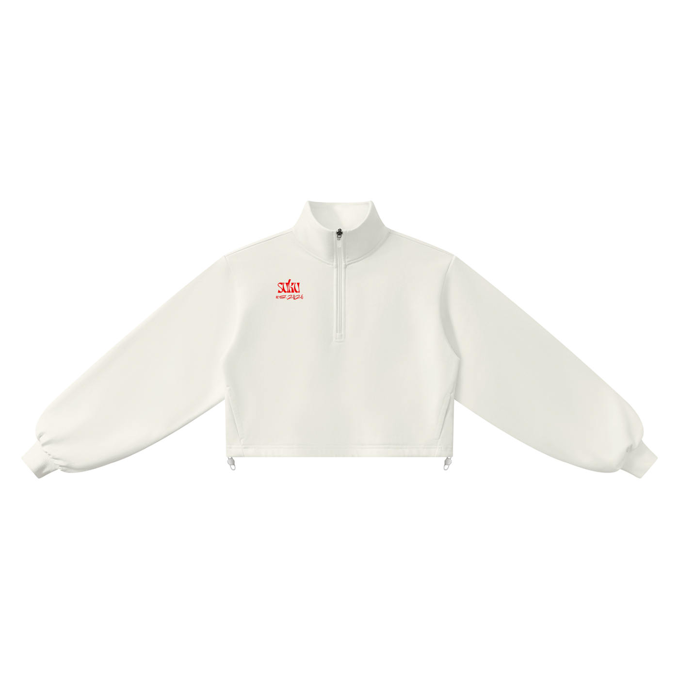 Women’s Mock-Neck Quarter-Zip Sweatshirt