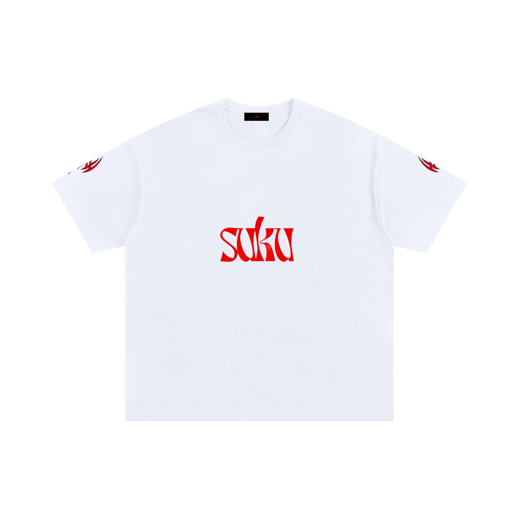 SUKU Unisex Oversized Cotton T-Shirt
