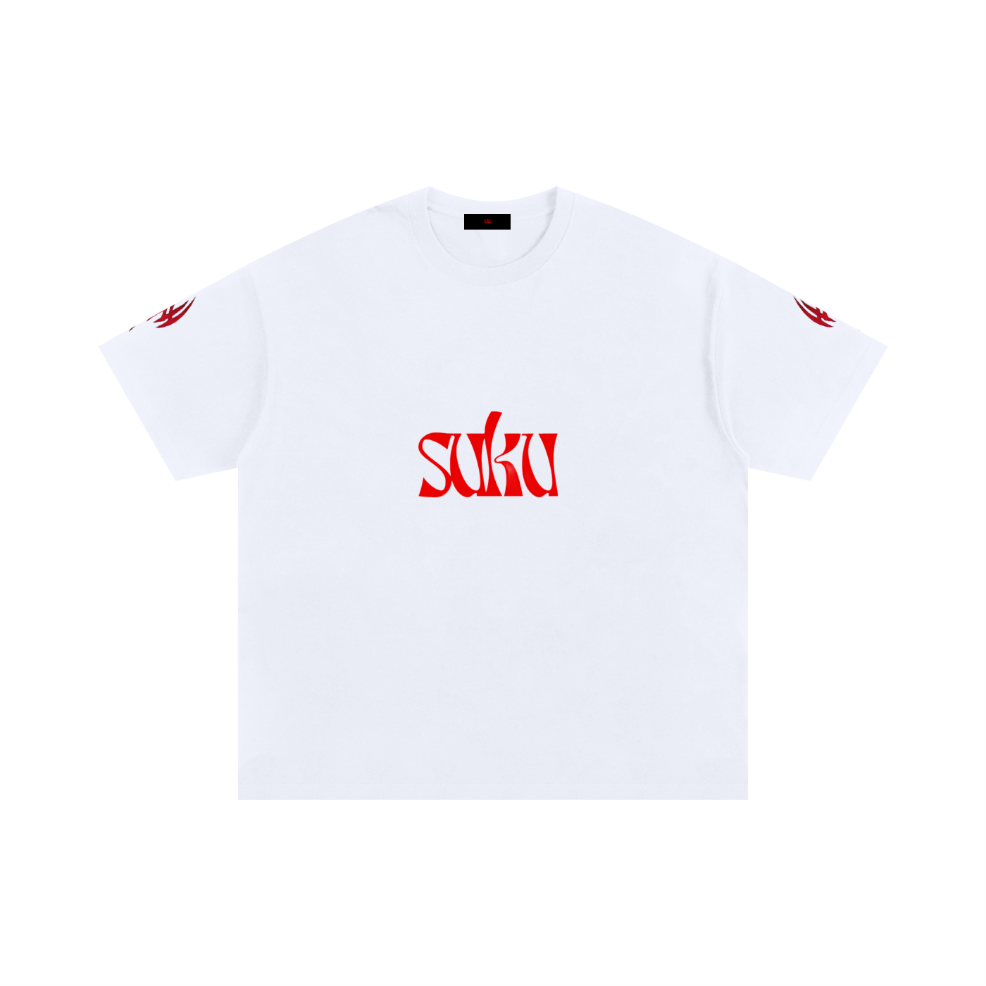 SUKU Unisex Oversized Cotton T-Shirt