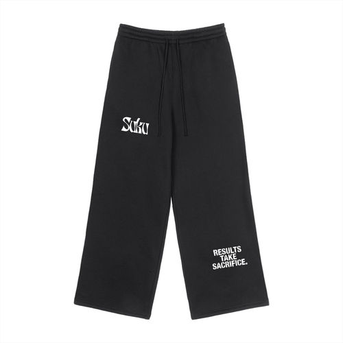 Drawstring Straight-Leg Sweatpants - Suku