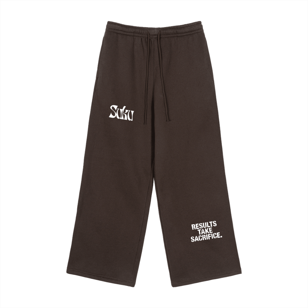Drawstring Straight-Leg Sweatpants - Suku