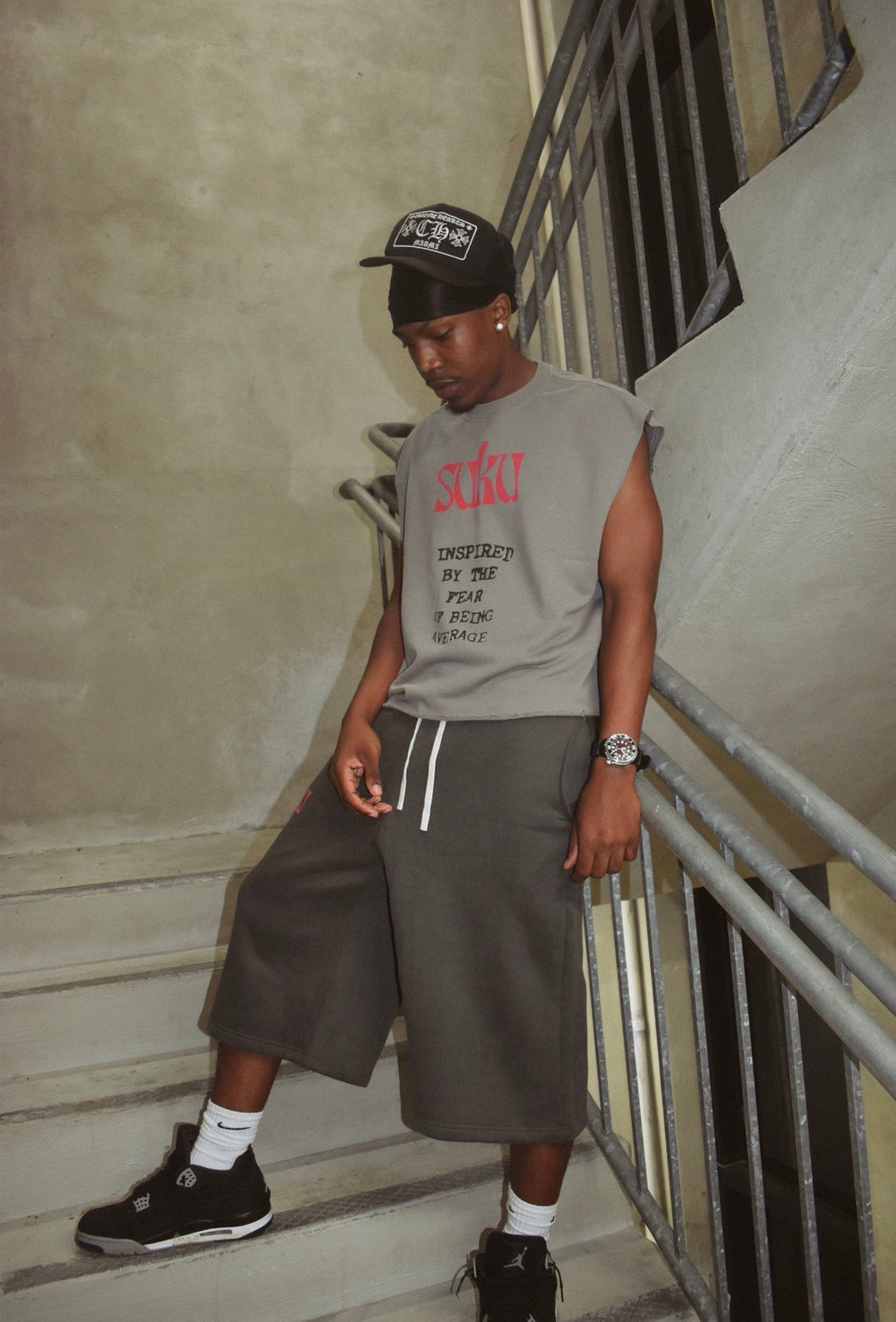 Inspired by the Fear of Being Average Tank Top - Suku