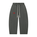 Mineral Wash Barrel Leg Pants - Suku