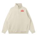 Quarter-Zip Drop Shoulder Sweatshirt - Suku