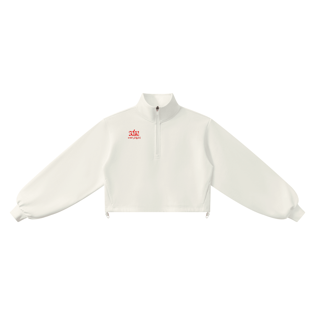 Women’s Mock-Neck Quarter-Zip Sweatshirt - Suku