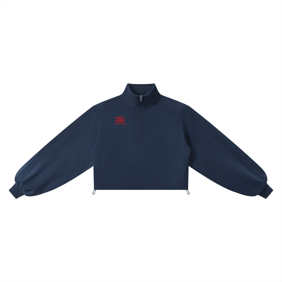 Women’s Mock-Neck Quarter-Zip Sweatshirt - Suku