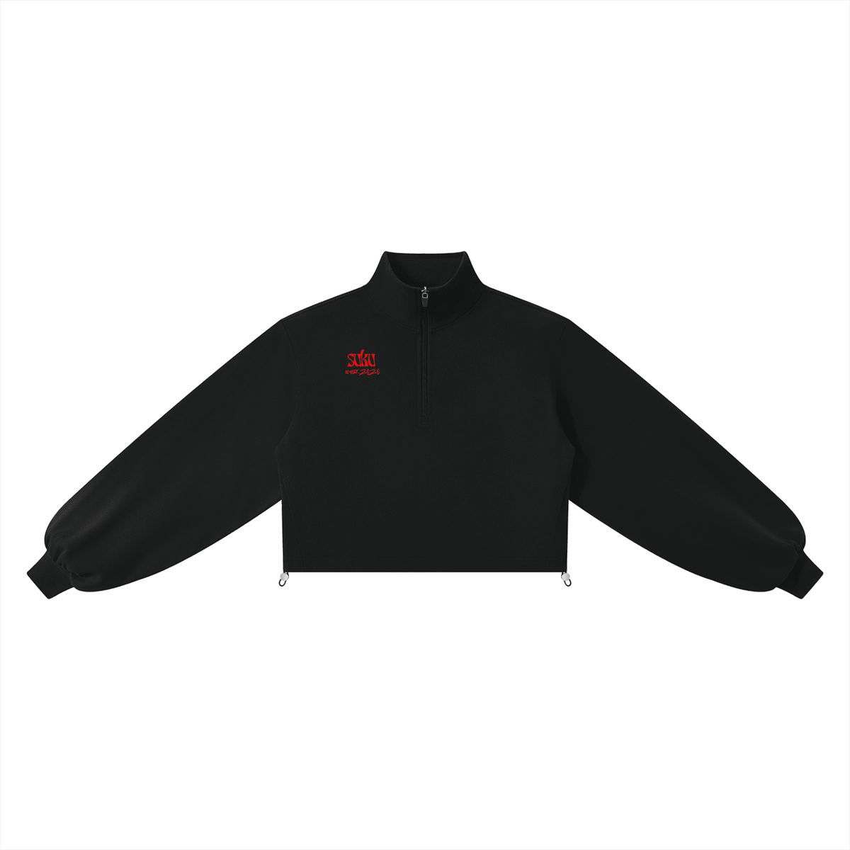 Women’s Mock-Neck Quarter-Zip Sweatshirt - Suku