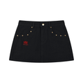 Women's Studded Denim Mini Skirt - Suku