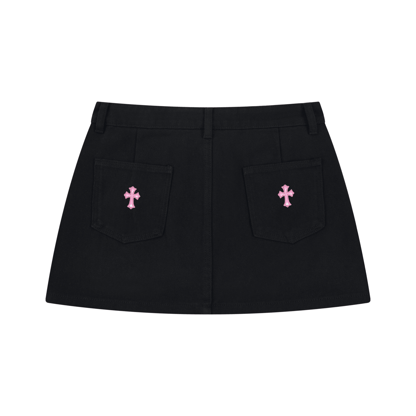 Women's Studded Denim Mini Skirt - Suku